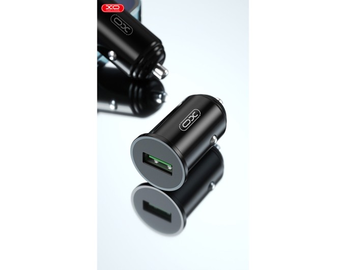 Автомобильное зарядное устройство XO CC35 QC3.0 18W черный, цена: 149 грн.