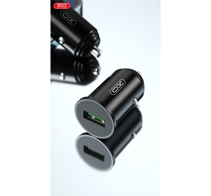 Автомобильное зарядное устройство XO CC35 QC3.0 18W черный, цена: 129 грн.