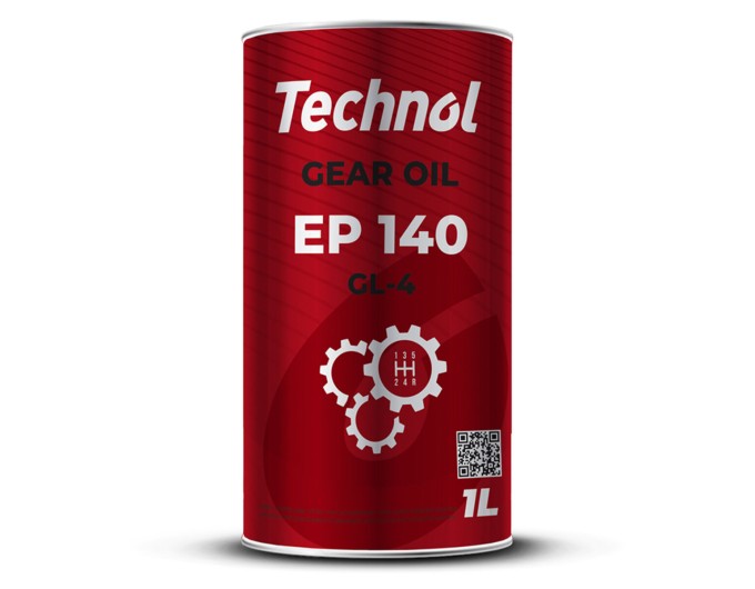 Трансмиссионное масло Technol Gear Oil EP 140 GL4 1л, цена: 347 грн.