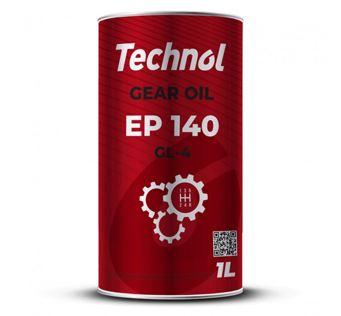 Трансмісійне масло Technol Gear Oil EP 140 GL4 1л, ціна: 347 грн.