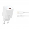 Сетевое зарядное устройство XO L146 PD20W Single USB-C + Lightning cable белый, цена: 249 грн.