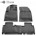 Fiat Doblo (K9) (2022-...) (without armrest) комплект 3D ковриков с 4 штук (Stingray), цена: 1 870 грн.