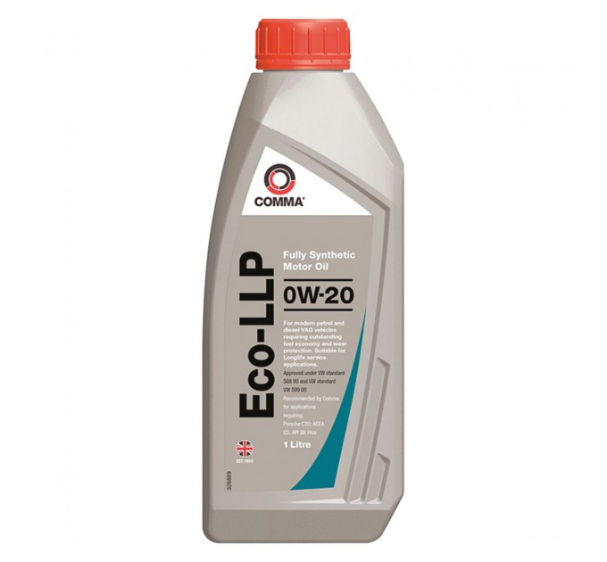 Моторне масло Comma Eco-LLP 0W-20 1л, цена: 738 грн.