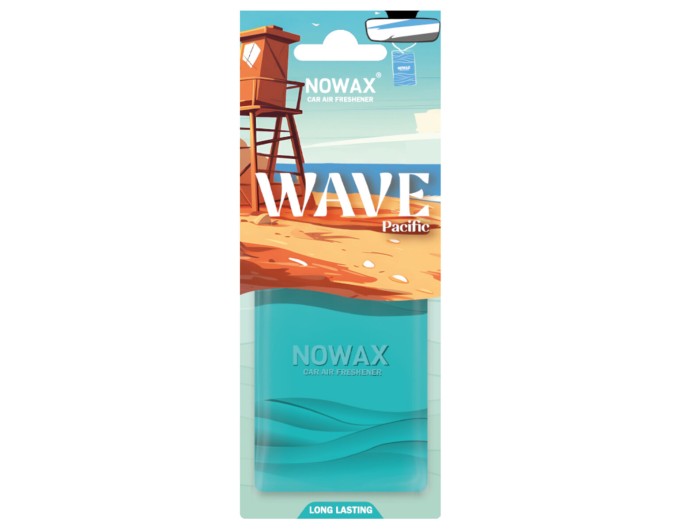 Ароматизатор пластиковий Nowax серія Wave - Pacific, ціна: 86 грн.