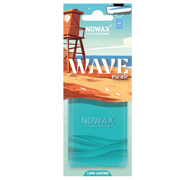 Ароматизатор пластиковый Nowax серия Wave - Pacific, цена: 81 грн.