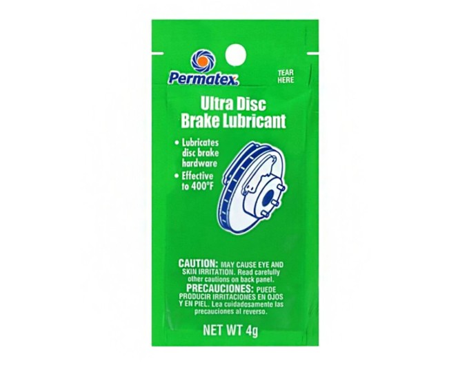 Смазка суппорта дисковых тормозов Permatex Ultra Disc Brake Lubricant, 4г, цена: 61 грн.