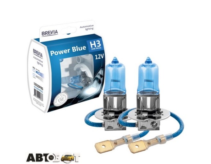 Галогенна лампа BREVIA Power Blue H3 4200K 12030PBS (2 шт.), ціна: 325 грн.