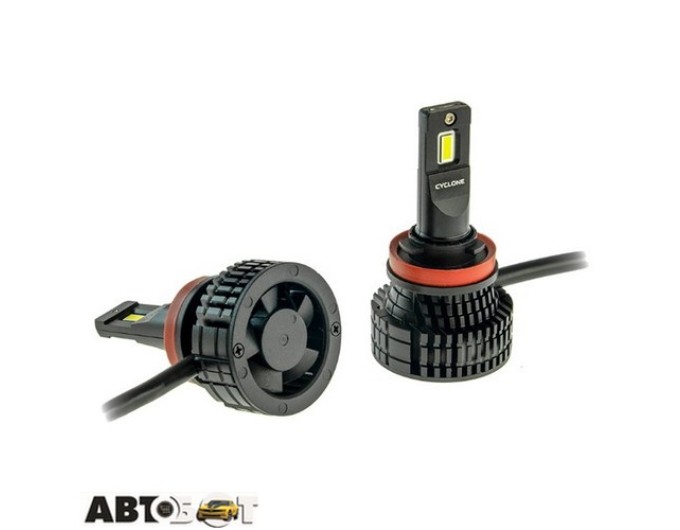 LED лампа CYCLON type 39 H11 6000K 8000Lm (2 шт.), ціна: 1 122 грн.