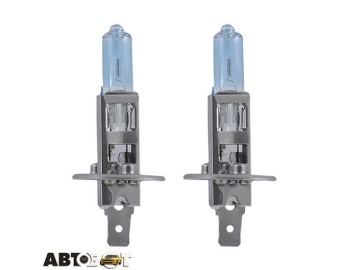 Галогенна лампа BREVIA Power White +60% H1 12V 55W 4300K 12010PWS (2 шт.), ціна: 447 грн.