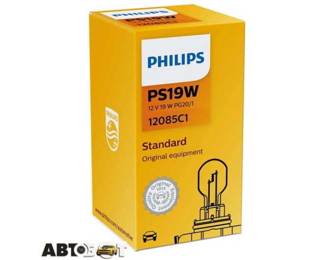 Лампа накаливания Philips Vision PS19W 12V 12085C1 (1шт.), цена: 551 грн.