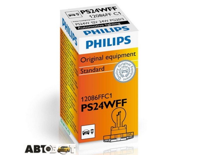 Лампа розжарювання Philips Vision PS24W 12086FFC1 (1шт.), ціна: 508 грн.