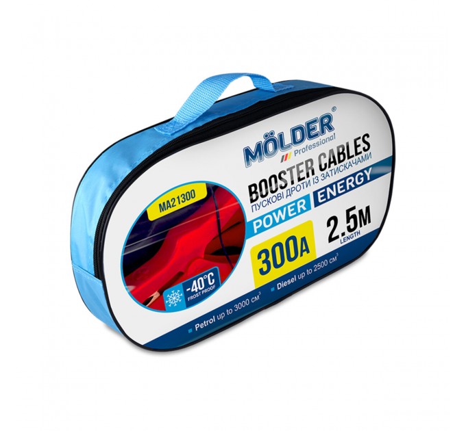 Провода-прикурювачі Molder 300A, 2,5м, ціна: 483 грн.