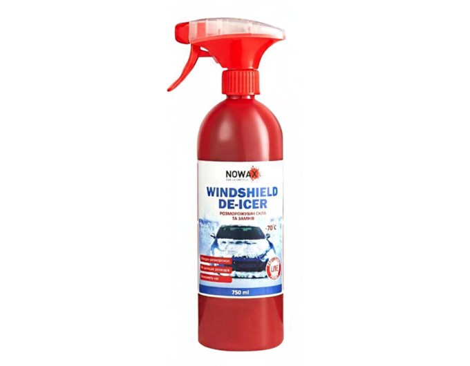 Розморожувач скла та замків Nowax Windshield De-Icer 750мл, ціна: 241 грн.