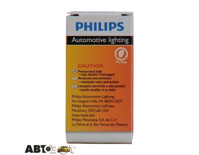 Лампа розжарювання Philips Light Bulb 12272NAC1 (1 шт.), ціна: 913 грн.