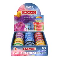 MIX ароматизаторів Nowax серія Organic у виставковий бокс