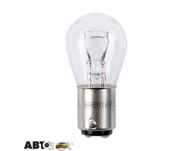 Лампа накаливания BREVIA P21/5W BAY15d 12V 21/5W 12303C (1 шт.), цена: 23 грн.