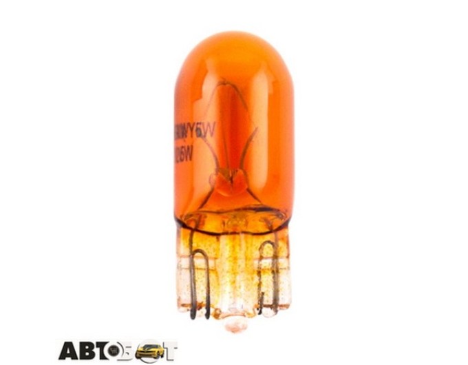 Лампа розжарювання BREVIA WY5W W2.1x9.5d 12V AMBER CP 12309C (1 шт.), ціна: 21 грн.