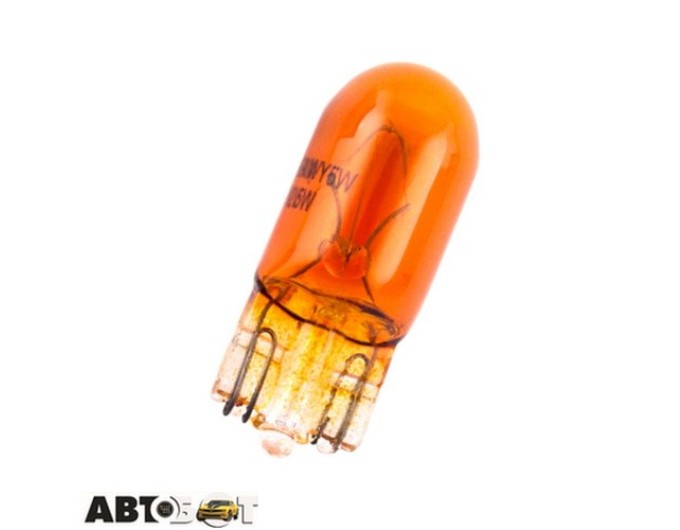 Лампа розжарювання BREVIA WY5W W2.1x9.5d 12V AMBER CP 12309C (1 шт.), ціна: 21 грн.