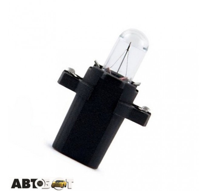 Лампа розжарювання BREVIA BAX B8.3D 12V 1.2W BLACK CP 12322C (1 шт.), ціна: 20 грн.