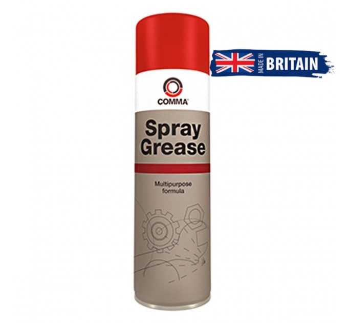 Смазка Comma Spray Grease жидкая литиевая прозрачная 500мл, цена: 367 грн.