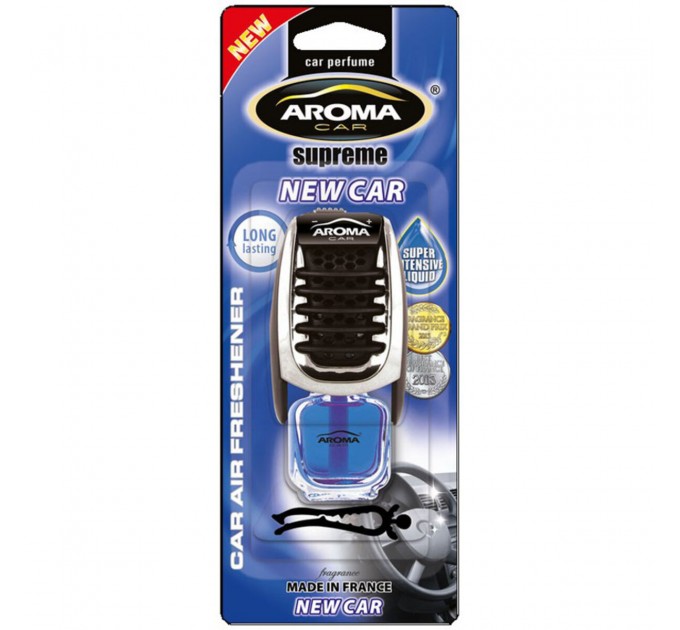 Ароматизатор Aroma Car Supreme Slim New Car жидкий 7мл, цена: 163 грн.