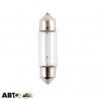 Лампа розжарювання SOLAR C10W T11x37 12V 1258 (1 шт.), ціна: 11 грн.