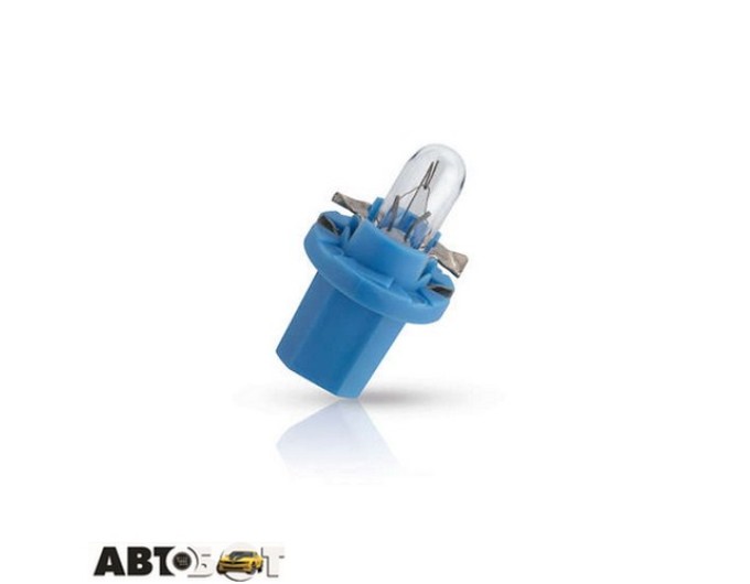 Лампа розжарювання Philips Vision BAX 8.5d/1.5 Blue 12603CP (1 шт.), ціна: 36 грн.