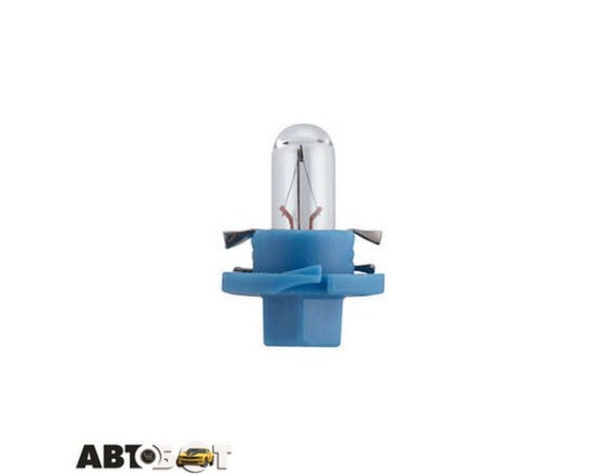Лампа розжарювання Philips Vision BAX B8.4d Light Blue 12623CP (1 шт.), ціна: 37 грн.