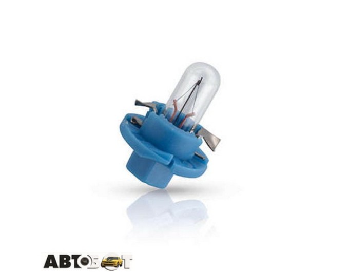 Лампа розжарювання Philips Vision BAX B8.4d Light Blue 12623CP (1 шт.), ціна: 37 грн.