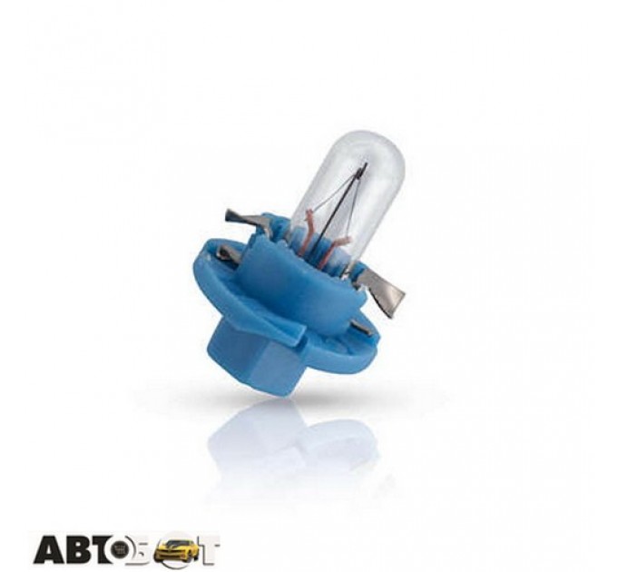 Лампа розжарювання Philips Vision BAX B8.4d Light Blue 12623CP (1 шт.), ціна: 28 грн.