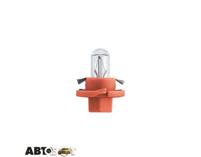 Лампа накаливания Philips Vision BAX B8.4d Orange 12624CP (1 шт.), цена: 42 грн.