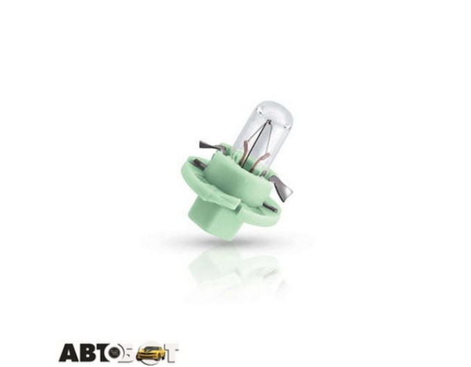 Лампа розжарювання Philips Vision BAX B8.4d Light Green 12626CP (1 шт.), ціна: 44 грн.