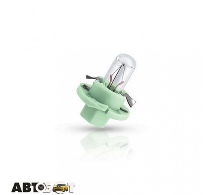 Лампа розжарювання Philips Vision BAX B8.4d Light Green 12626CP (1 шт.), ціна: 33 грн.