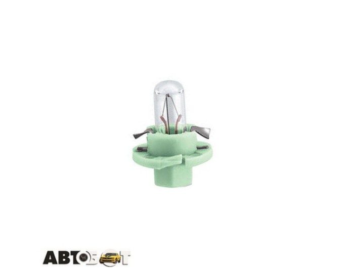 Лампа розжарювання Philips Vision BAX B8.4d Light Green 12626CP (1 шт.), ціна: 44 грн.