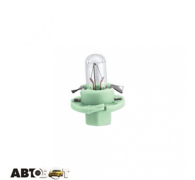 Лампа розжарювання Philips Vision BAX B8.4d Light Green 12626CP (1 шт.), ціна: 33 грн.