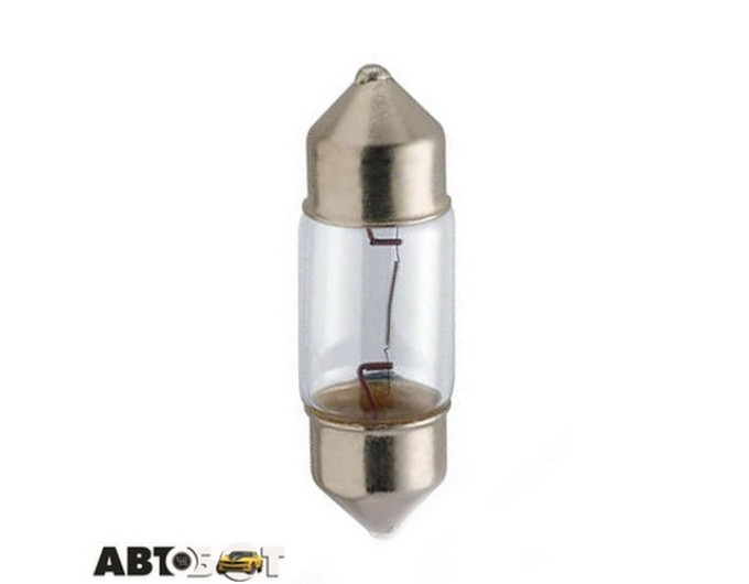 Лампа розжарювання Philips LongerLife EcoVision C10W T10.5X30 12V 12860LLECOCP (1 шт.), ціна: 55 грн.