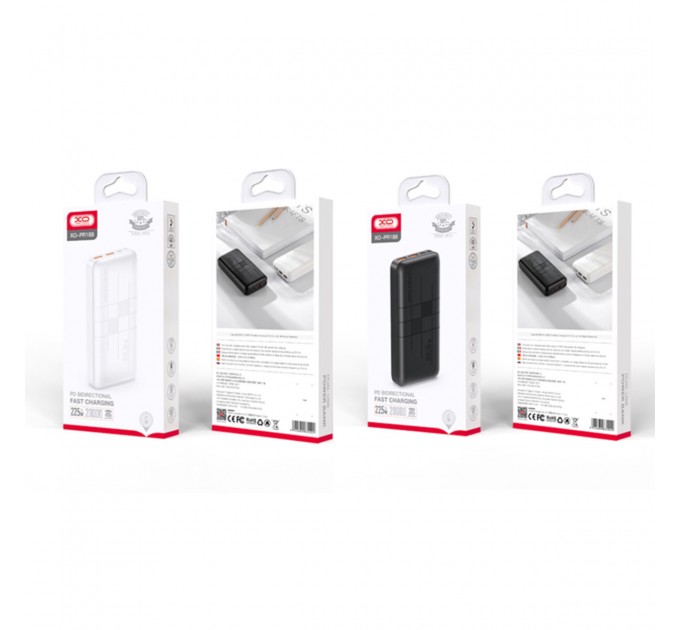 Повербанк (Power Bank) XO PR188 20000mAh 22.5W черный, цена: 1 059 грн.
