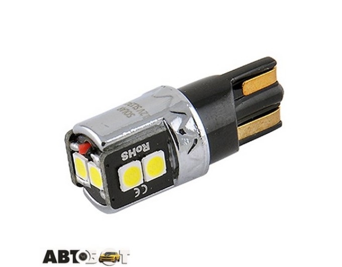 LED лампа SOLAR T10 W2.1x9.5d 12V 6SMD 3030 SSC white SL1341 (2 шт.), ціна: 493 грн.
