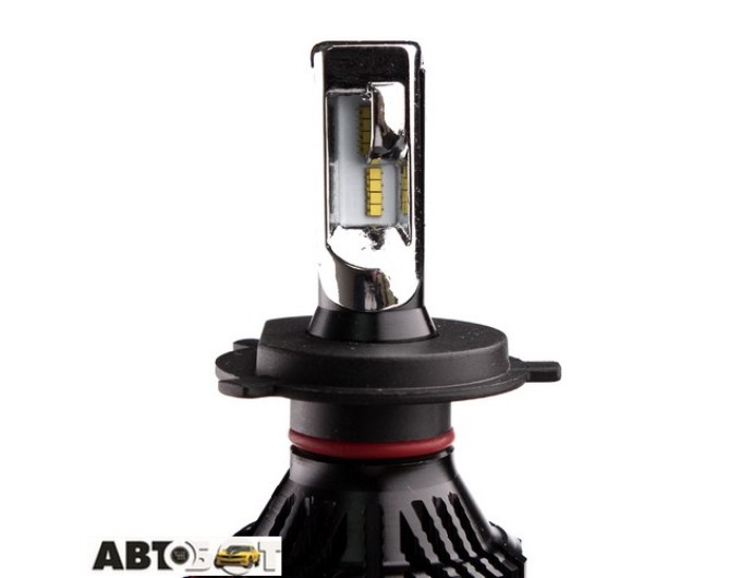 LED лампа SOLAR H4 6000K 8000Lm 12/24V 8304 (2 шт.), ціна: 1 652 грн.
