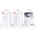 Сетевое зарядное устройство XO CE21 PD30W/PPS33W 1USB-A+1USB-C + Type-C кабель белый, цена: 449 грн.