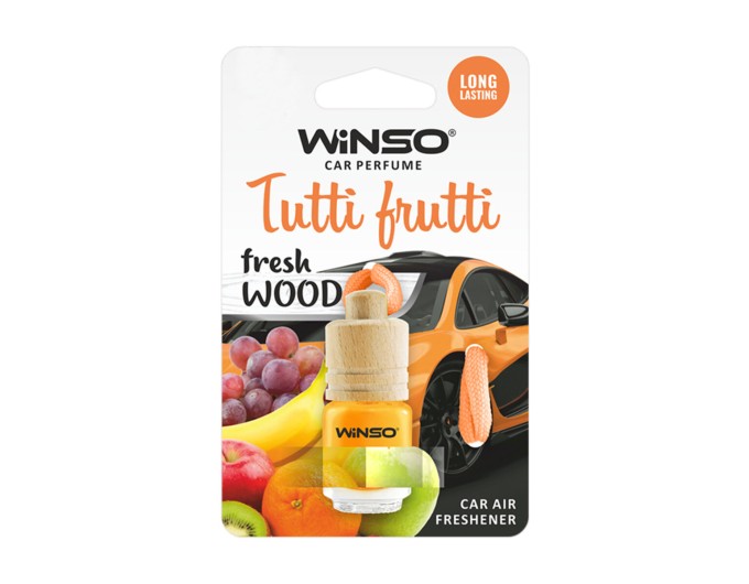Ароматизатор Winso Fresh Wood Tutti Frutti, 4мл жидкий, цена: 73 грн.