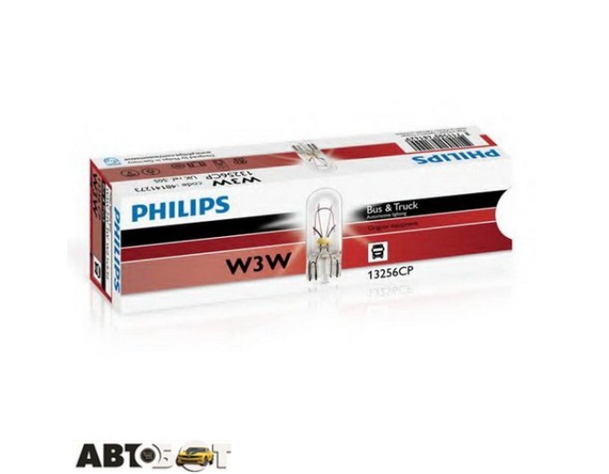 Лампа накаливания Philips 13256CP W3W (1шт.), цена: 35 грн.