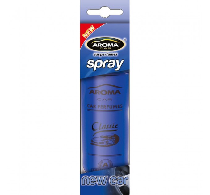 Ароматизатор Aroma Car Spray Classic New Car, 50ml для салона авто, цена: 178 грн.