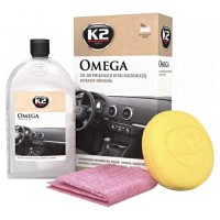 Гель для ухода за приборной панелью K2 Gold Omega 500мл+аппликатор+микрофибра