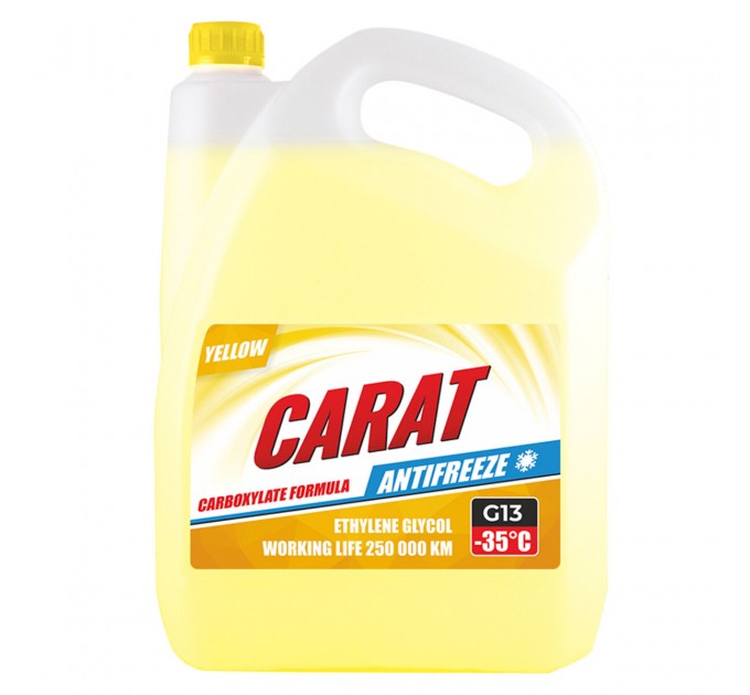 Антифриз Carat Yellow G13 жовтий готовий 4,3кг, ціна: 404 грн.