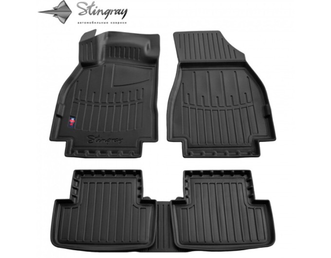 Renault Megane II (2002-2009) комплект 3D ковриков с 5 штук (Stingray), цена: 1 870 грн.