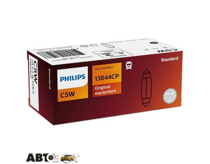 Лампа накаливания Philips Vision C5W 24V 13844CP (1 шт.), цена: 31 грн.