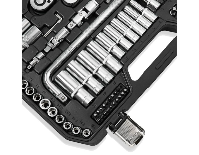 Профессиональный набор инструментов в кейсе Winso Pro 1/2", 1/4", 3/8" 72T, CR-V, 147ед., цена: 6 821 грн.