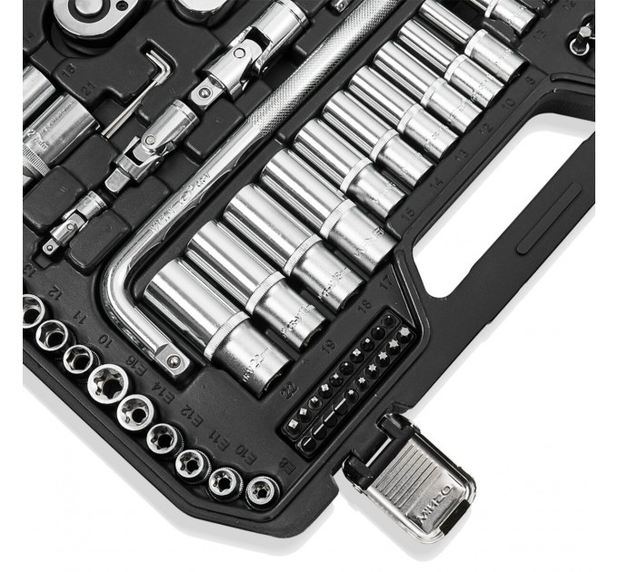 Професійний набір інструментів в кейсі Winso Pro 1/2", 1/4", 3/8" 72T, CR-V, 147од., ціна: 6 821 грн.