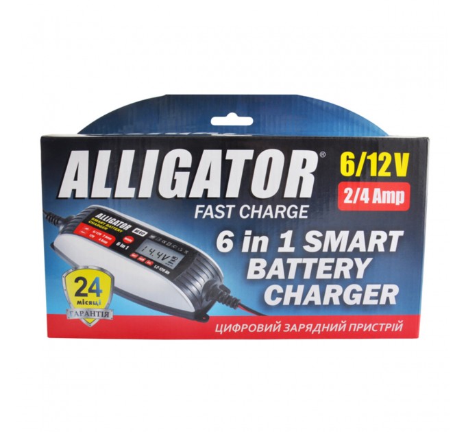 Зарядное устройство АКБ Alligator 6/12V, 4А, цена: 888 грн.